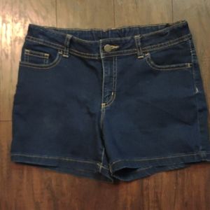🌼Wonder nation girls stretch jean shorts SZ 16